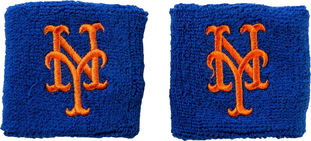 Franklin New York Mets Royal 2.5” Wristbands