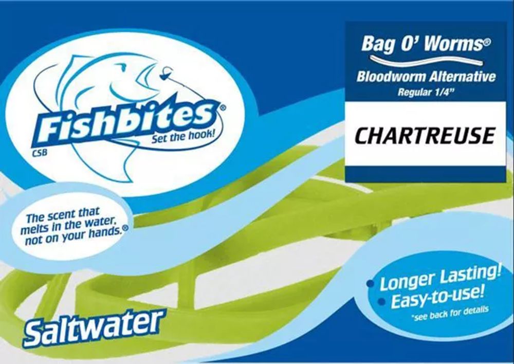 Dick's Sporting Goods Fishbites Bag O' Worms Saltwater Bait