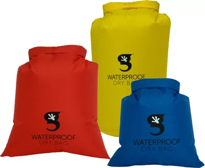 Geckobrands Waterproof Compression Dry Bags - 3 Pack