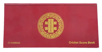 Gray Nicolls Cricket Portrait Score Book