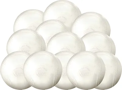 Jugs Sting-Free Realistic-Seam Pitching Machne Baseballs - 12 Pack