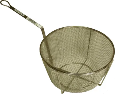 King Kooker 11” Nickel-Plated Straining Basket