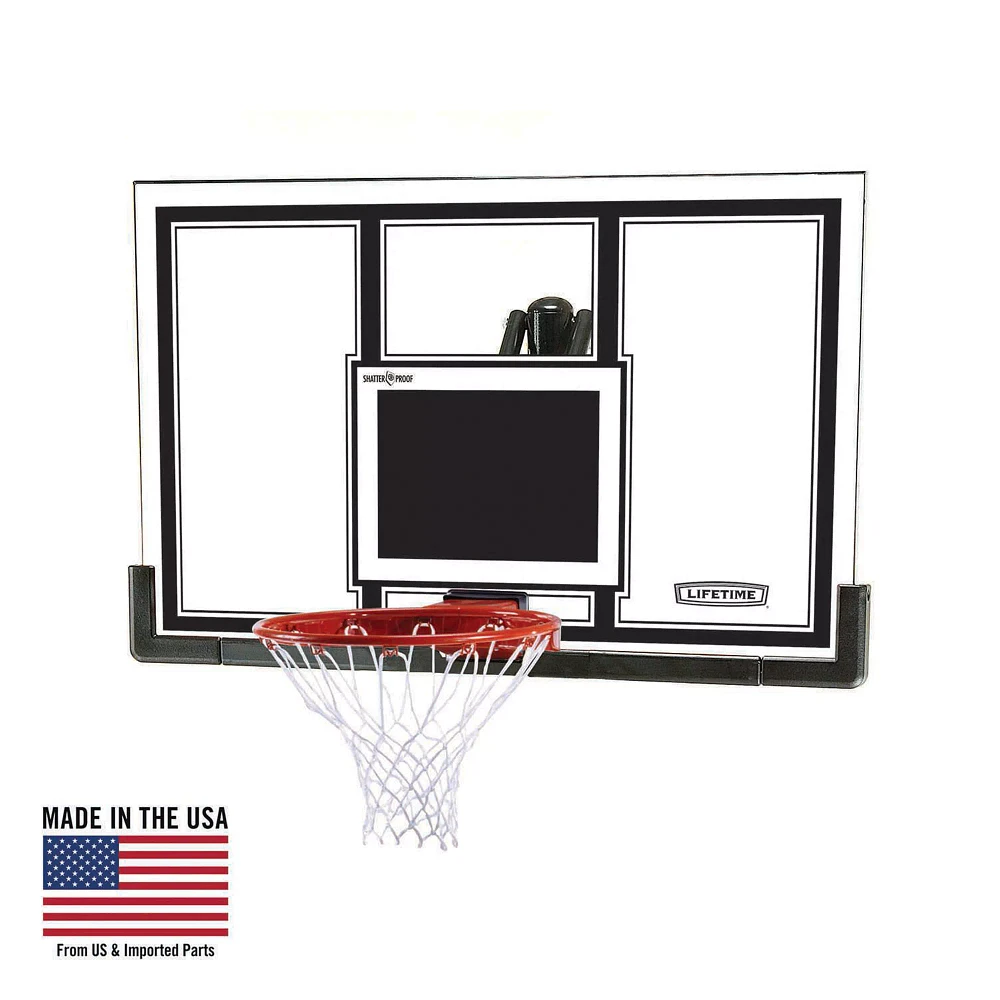 Lifetime 54 in. Mounted Backboard and Rim Combo