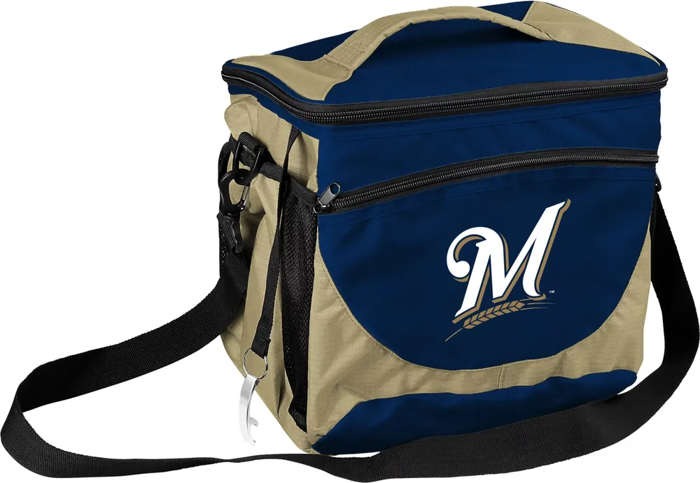 Logo Brands Milwaukee Brewers 24-Can Cooler