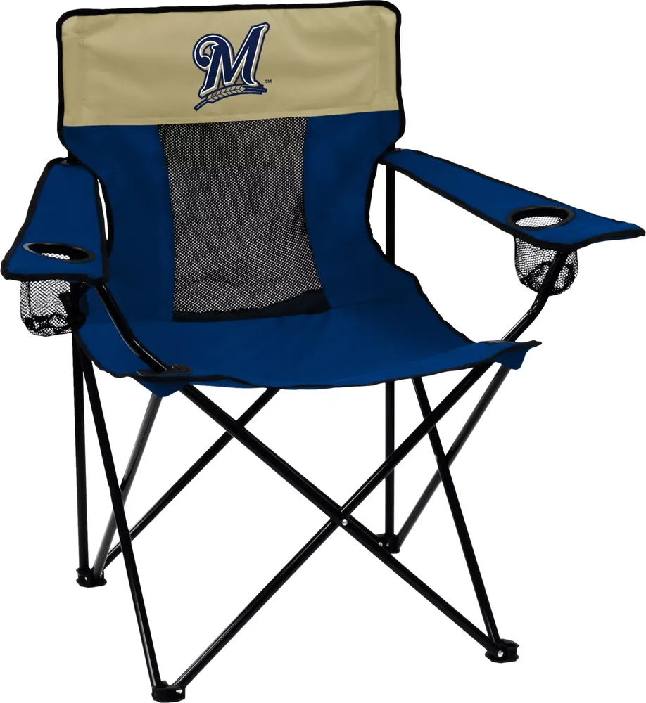 Logo Brands Milwaukee Brewers Elite Chair