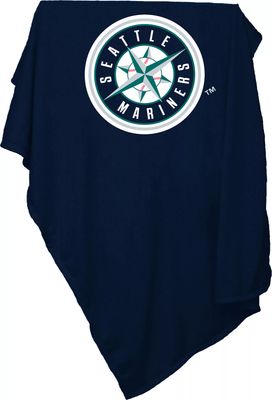 Logo Brands Seattle Mariners 54'' x 84'' Sweatshirt Blanket