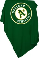 Logo Brands Oakland Athletics 54'' x 84'' Sweatshirt Blanket