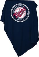 Logo Brands Minnesota Twins 54'' x 84'' Sweatshirt Blanket