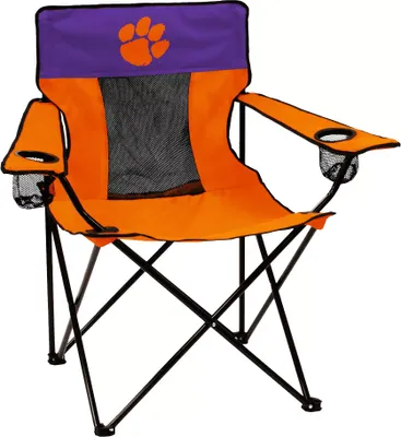 Logo Brands Clemson Tigers Elite Chair