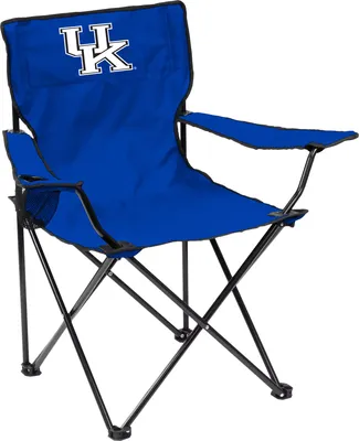 Logo Brands Kentucky Wildcats Team-Colored Canvas Chair