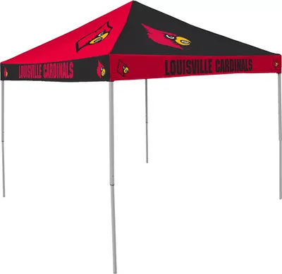 Logo Brands Louisville Cardinals Checkerboard Canopy