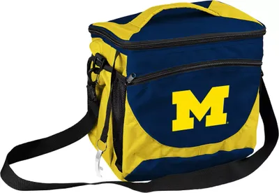 Logo Brands Michigan Wolverines 24 Can Cooler