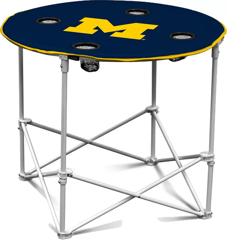 Logo Brands Michigan Wolverines Round Table