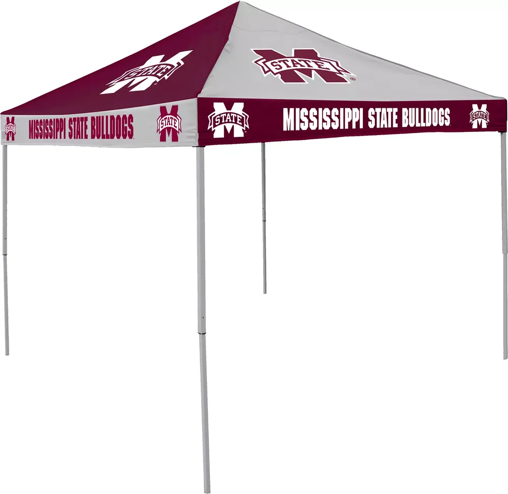 Logo Brands Mississippi State Bulldogs Checkerboard Canopy