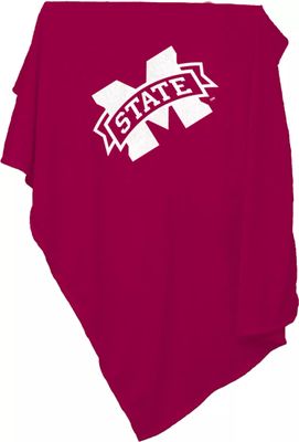 Logo Brands Mississippi State 54'' x 84'' Blanket Sweatshirt Throw