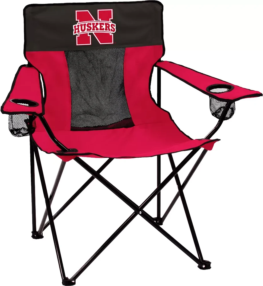 Logo Brands Nebraska Cornhuskers Elite Chair