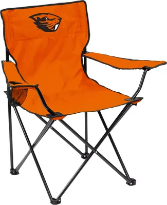 Logo Brands Oregon State Beavers Team-Colored Canvas Chair