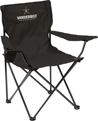Logo Brands Vanderbilt Commodores Team-Colored Canvas Chair