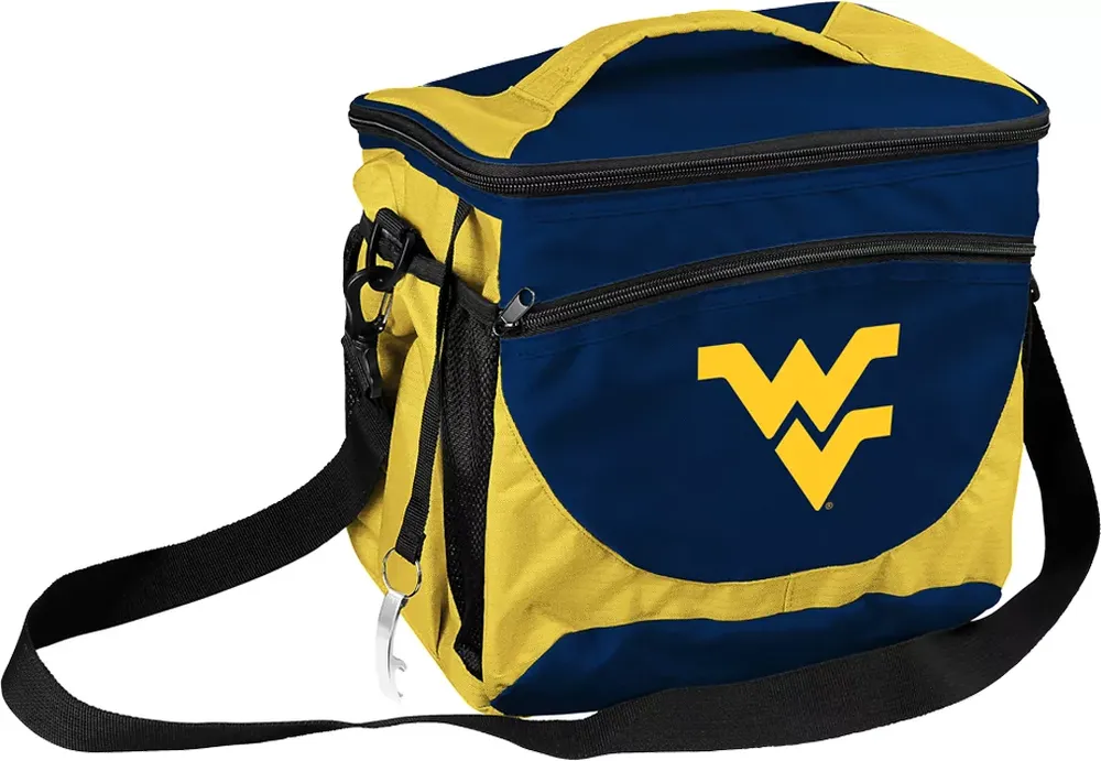 Logo Brands West Virginia Mountaineers 24 Can Cooler