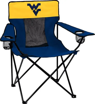 Logo Brands West Virginia Mountaineers Elite Chair