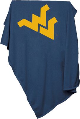 Logo Brands West Virginia Mountaineers 54'' x 84'' Sweatshirt Blanket