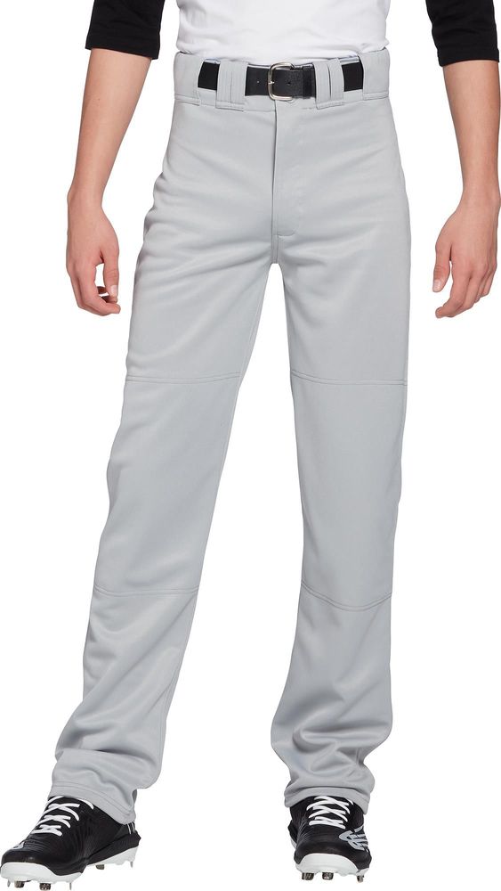 Gray Long Baseball Pant