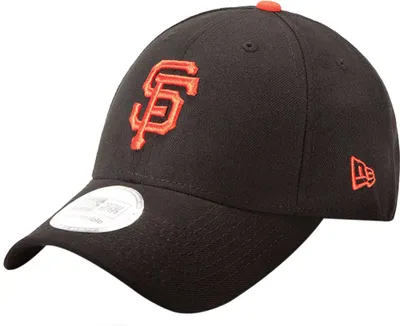 New Era Men's San Francisco Giants 9Forty Pinch Hitter Black Adjustable Hat