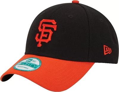 New Era Men's San Francisco Giants 9Forty Black Adjustable Hat