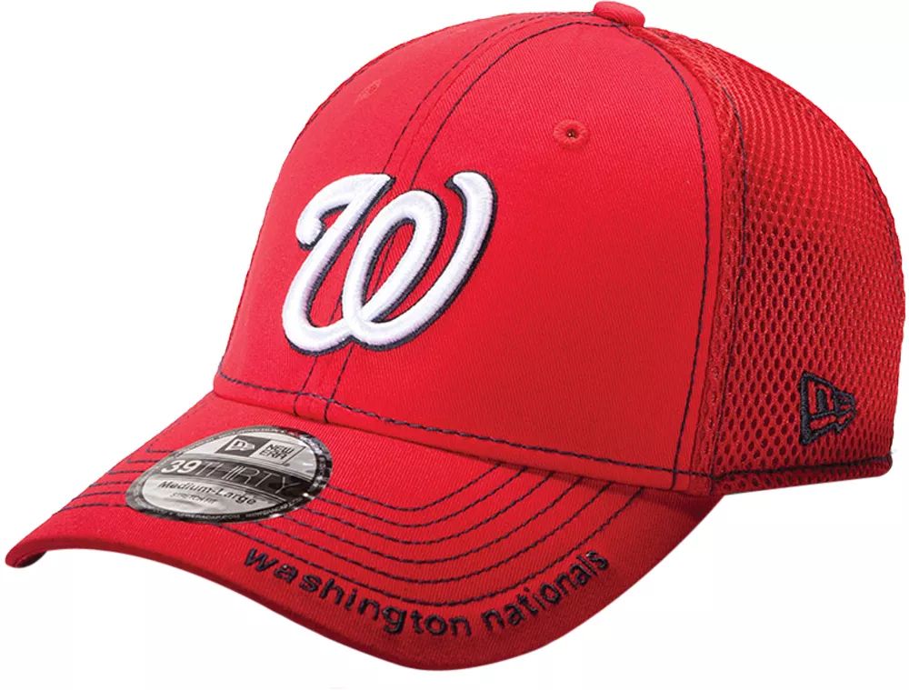 New Era Washington Nationals Youth Red The League 9FORTY Adjustable Hat