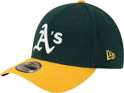 New Era Men's Oakland Athletics 39Thirty Classic Green Stretch Fit Hat