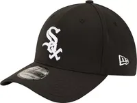 New Era Men's Chicago White Sox 39Thirty Classic Black Stretch Fit Hat