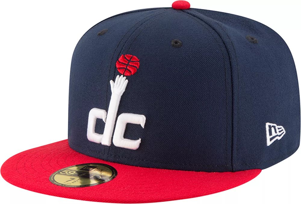 Washington State Cougars New Era 5950 Fitted Baseball Hat - Dark Grey