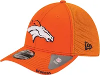 New Era Men's Denver Broncos 39Thirty Neo Orange Stretch Fit Hat