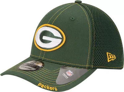 New Era Men's Green Bay Packers 39Thirty Neoflex Stretch Fit Hat