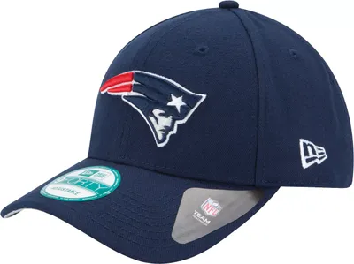 New Era Men's New England Patriots League 9Forty Adjustable Navy Hat