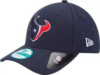New Era Men's Houston Texans League 9Forty Adjustable Navy Hat