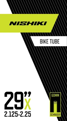 Nishiki Schrader Valve 29'' 2.125-2.25 Bike Tube