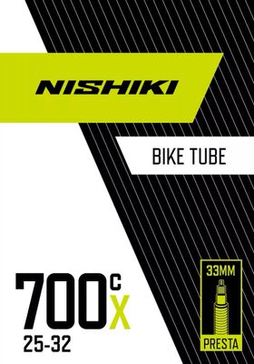 Nishiki Presta Valve 700c 25-32 Bike Tube