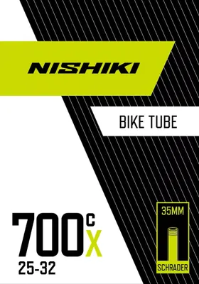 Nishiki Schrader Valve 700c - Bike Tube