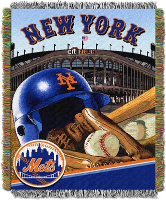 TheNorthwest New York Mets 48'' x 60'' Home Field Advantage Blanket