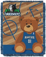 TheNorthwest Minnesota Timberwolves 36'' x 46'' Half Court Jacquard Woven Baby Blanket