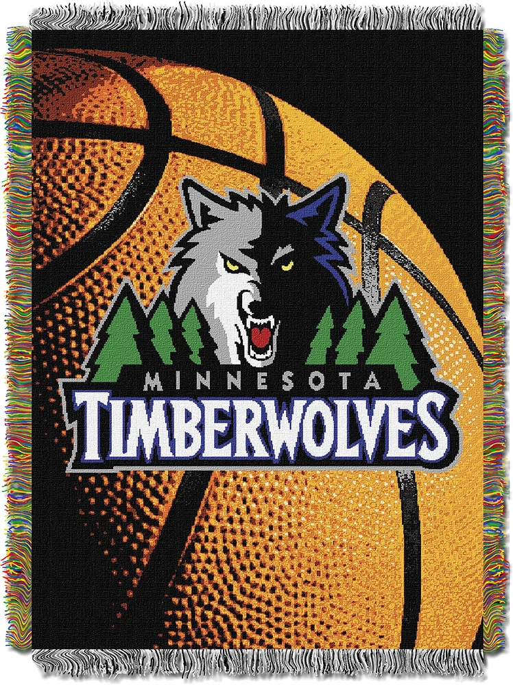 TheNorthwest Minnesota Timberwolves 48'' x 60'' Photo Real Throw Blanket