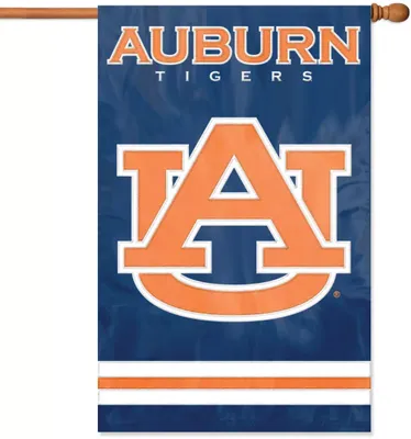 Party Animal Auburn Tigers Applique Banner Flag
