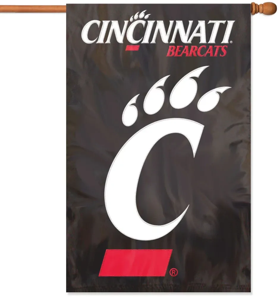 Party Animal Cincinnati Bearcats Applique Banner Flag