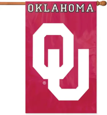 Party Animal Oklahoma Sooners Applique Banner Flag