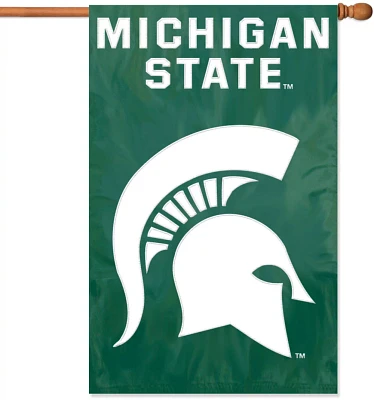 Party Animal Michigan State Spartans Applique Banner Flag