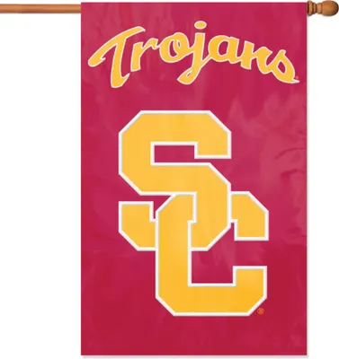 Party Animal USC Trojans Applique Banner Flag