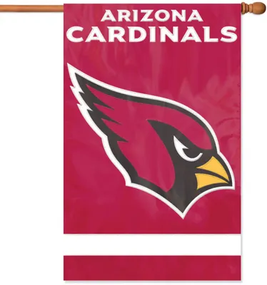 Party Animal Arizona Cardinals Applique Banner Flag