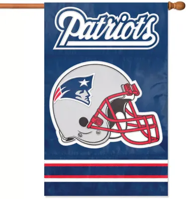 Party Animal New England Patriots Applique Banner Flag
