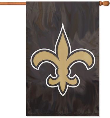 Party Animal New Orleans Saints Applique Banner Flag